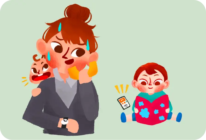 Busy parents